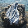 Mijölnir Toalla de playa fouta de algodón 100% - Gris